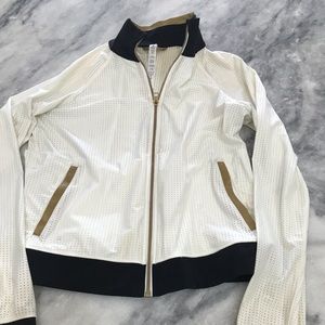 Cream Lululemon Jacket